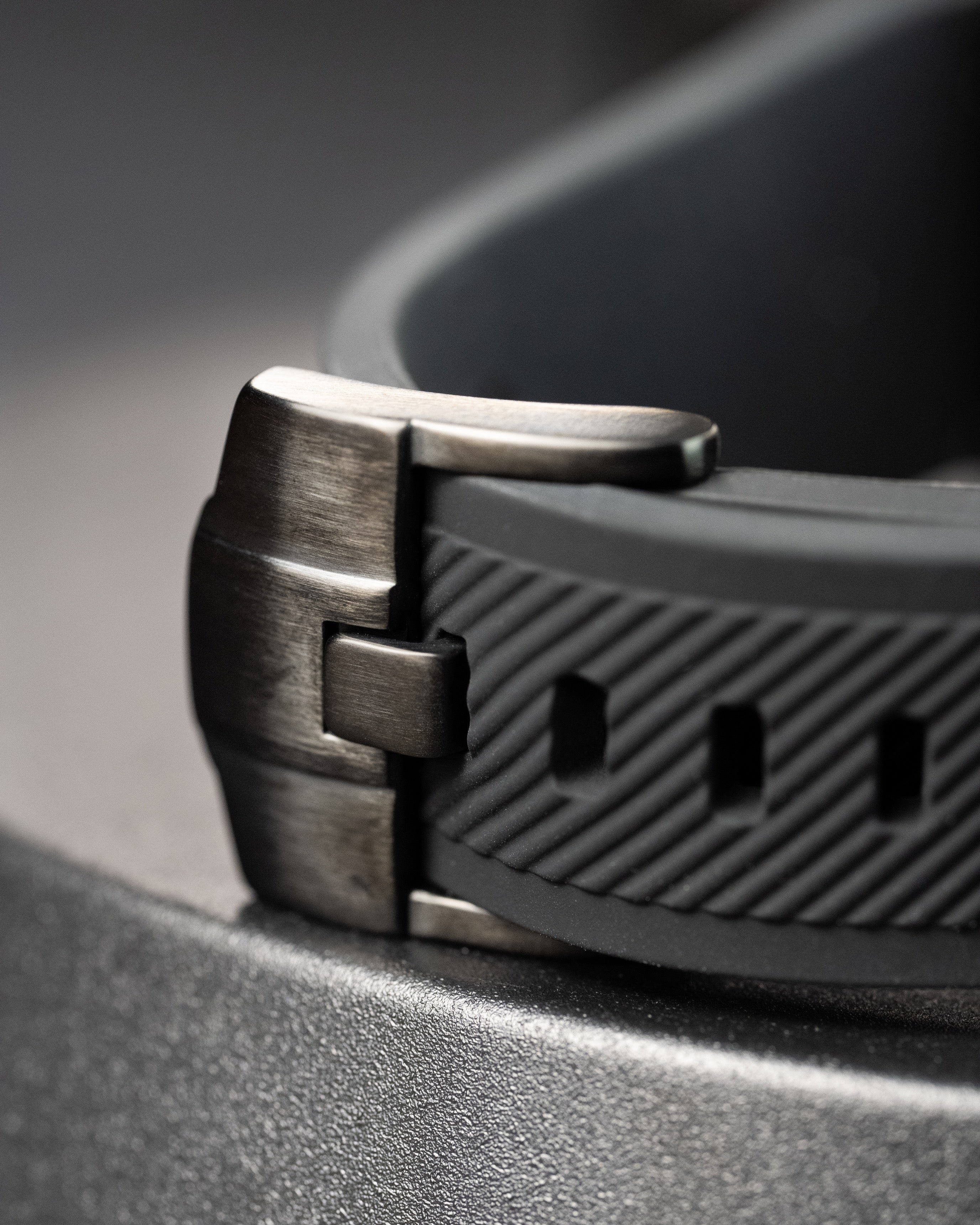 Custom Bell & Ross Seiko Mod Black Case Red Lightning Seconds Hand Waffle Dial Rubber Strap