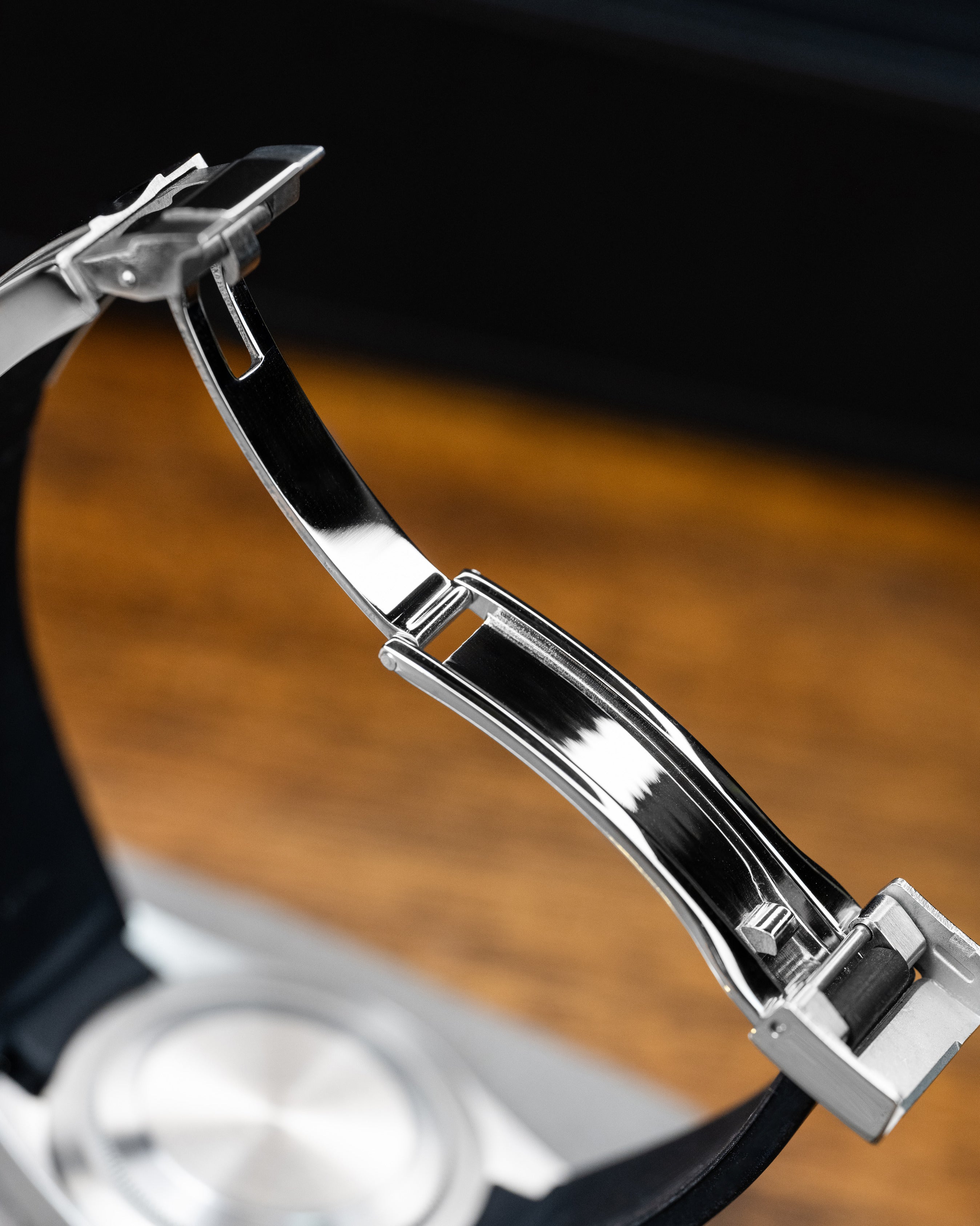 Custom Seiko Black Bay 58 Scubamaster Mod With Vintage Gilt Dial Black Bezel And Patina Indices Black Rubber Strap