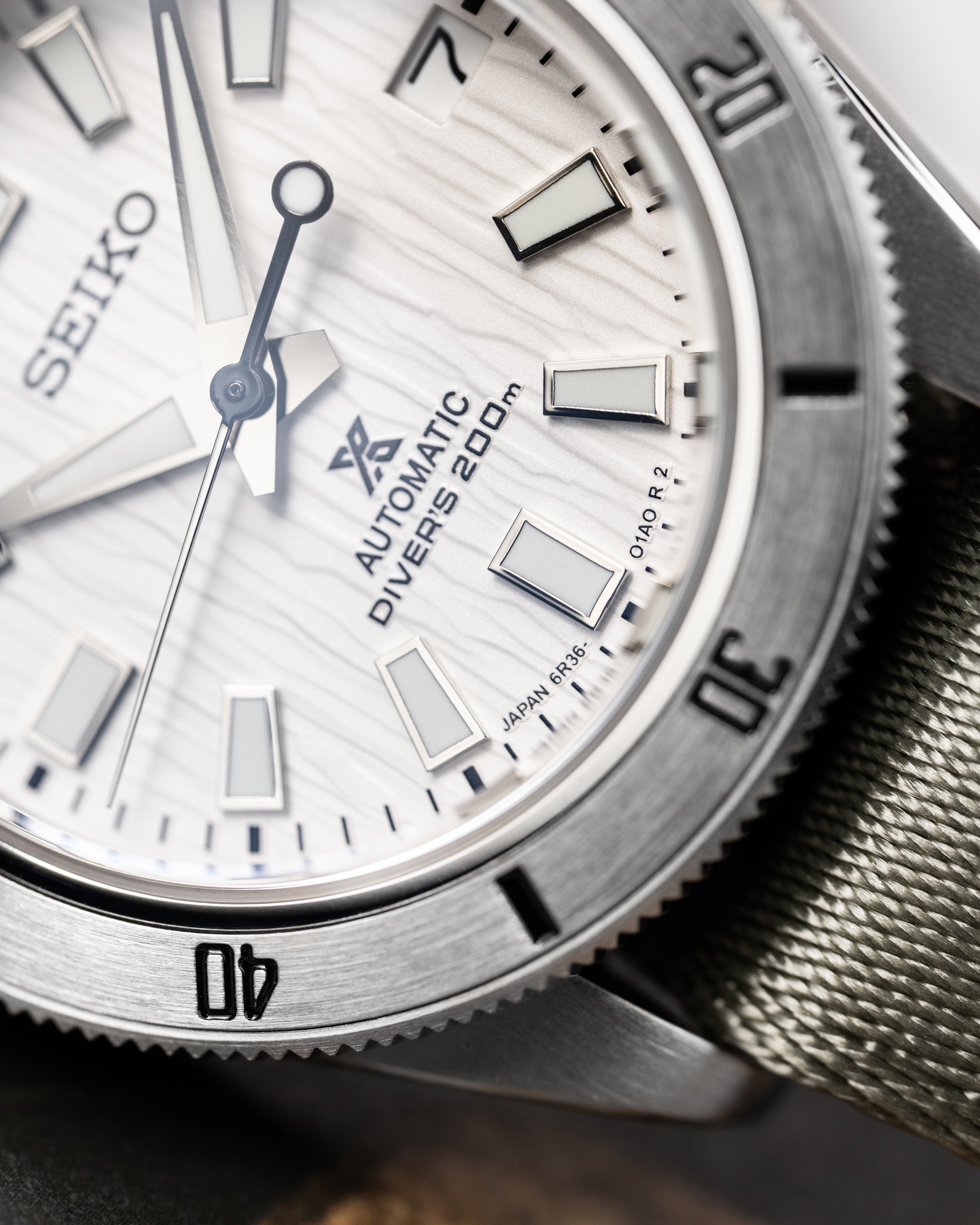 Custom Seiko Mod – Birch Dial Black Bay 58 Case Grey Nato Strap