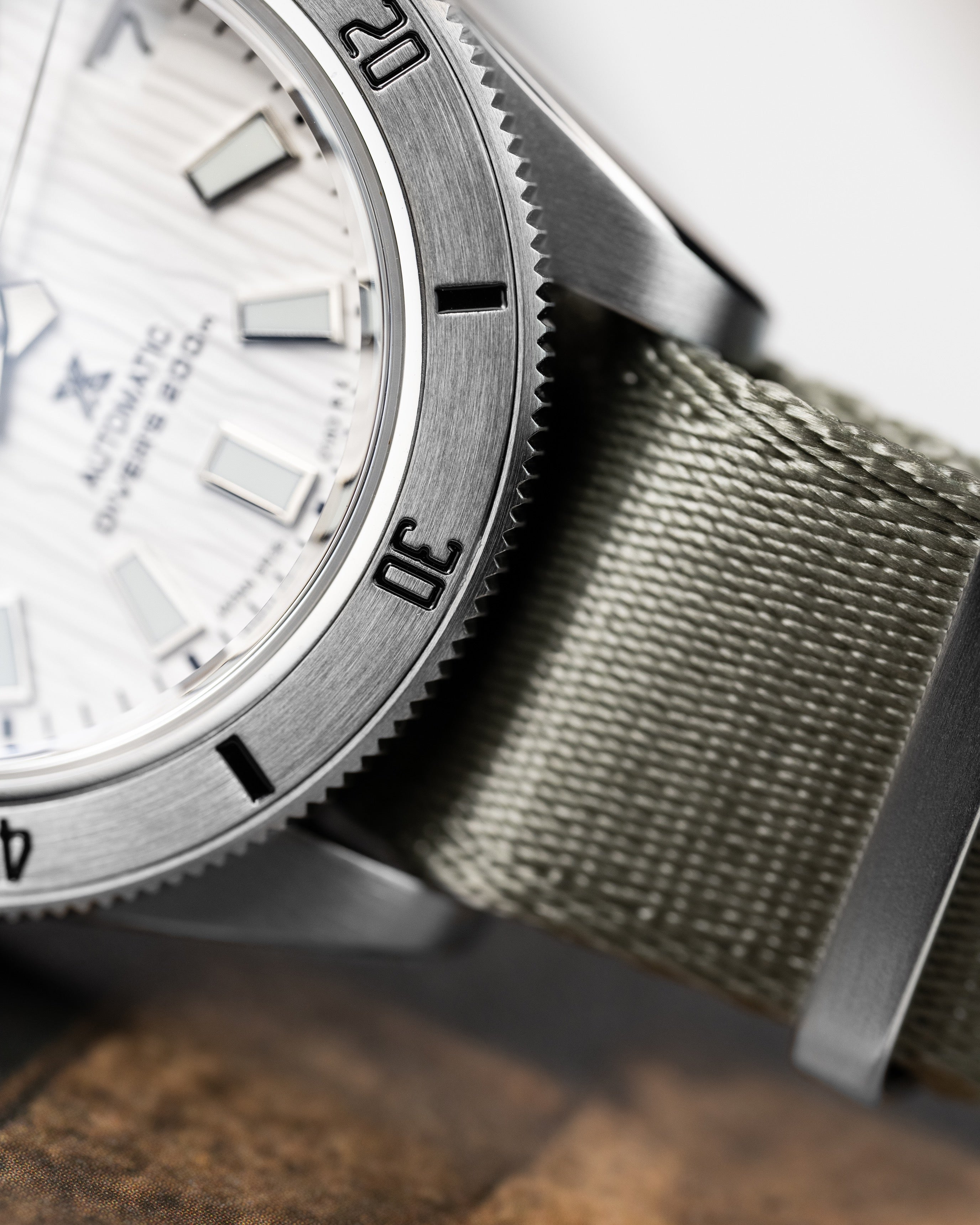Custom Seiko Mod – Birch Dial Black Bay 58 Case Grey Nato Strap