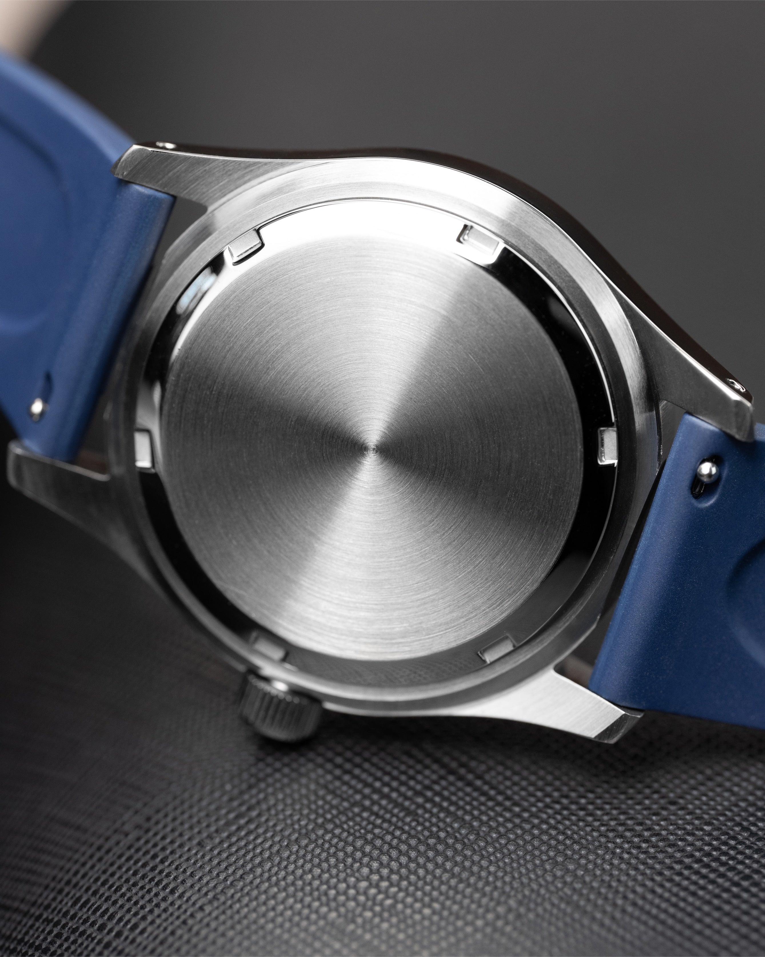 Custom Seiko Mod – Blue Meteor Rubber Strap14