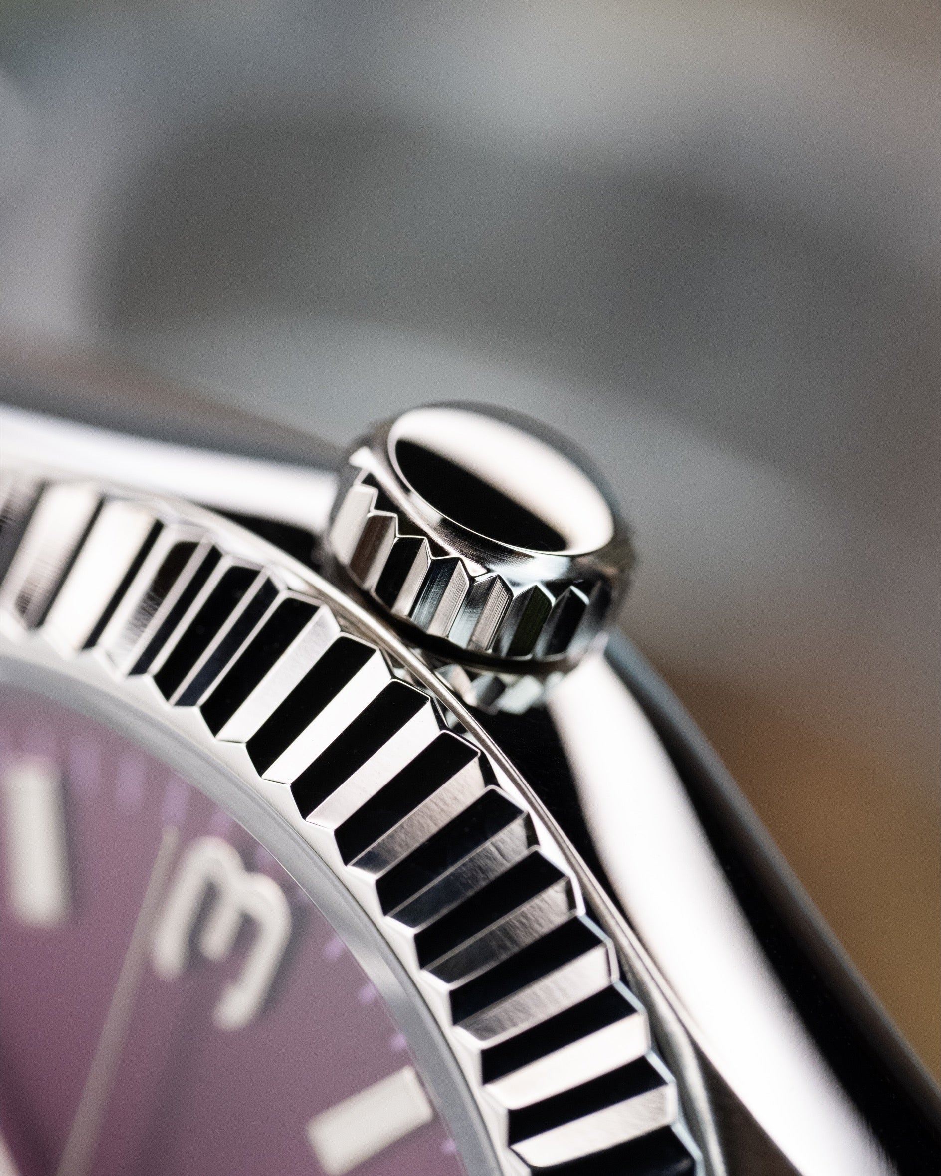 Custom Seiko Mod – Datejust With Sunburst Maroon Gradient Explorer Dial Fluted Bezel Jubilee Bracelet4