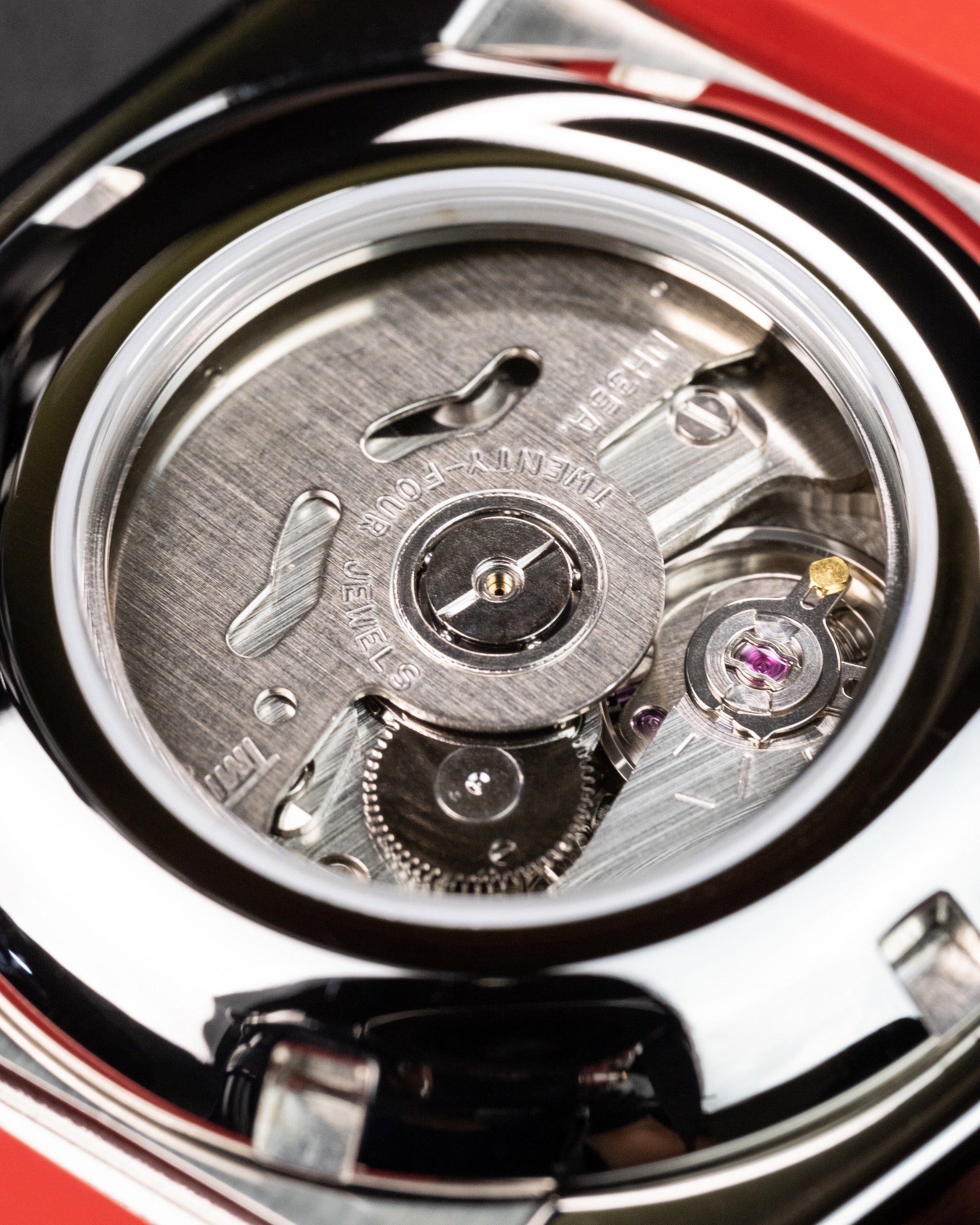 Custom Seiko Mod – MM300 Case Black Birch Dial Red Tropic Strap