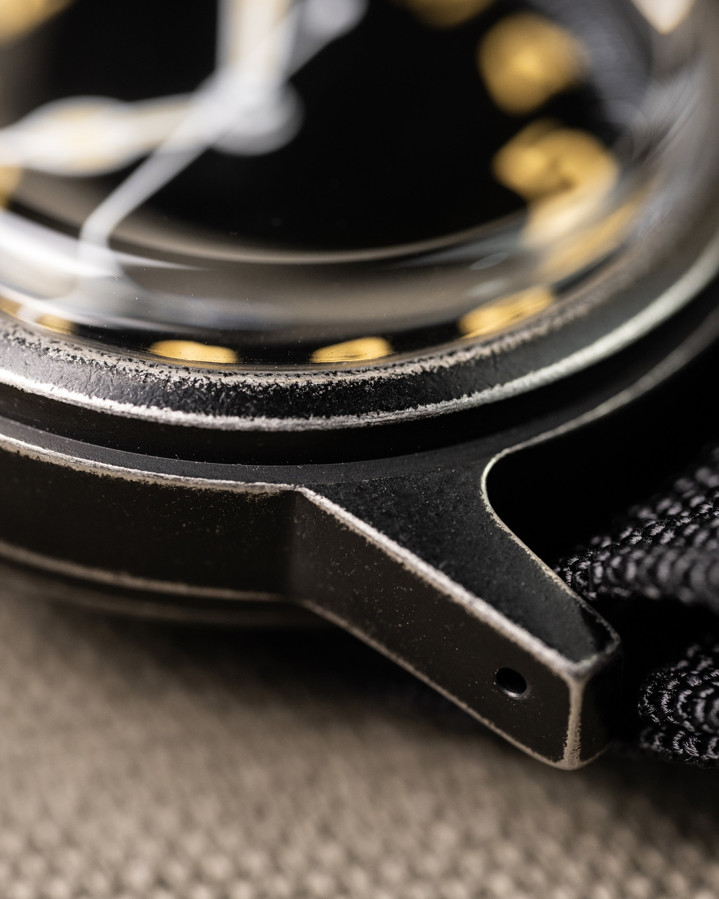 Custom Seiko Mod – Military Dive Watch Inspired By1951Elgin Udt Frogman Matte Black Canteen-Style Case Gilt Numerals12