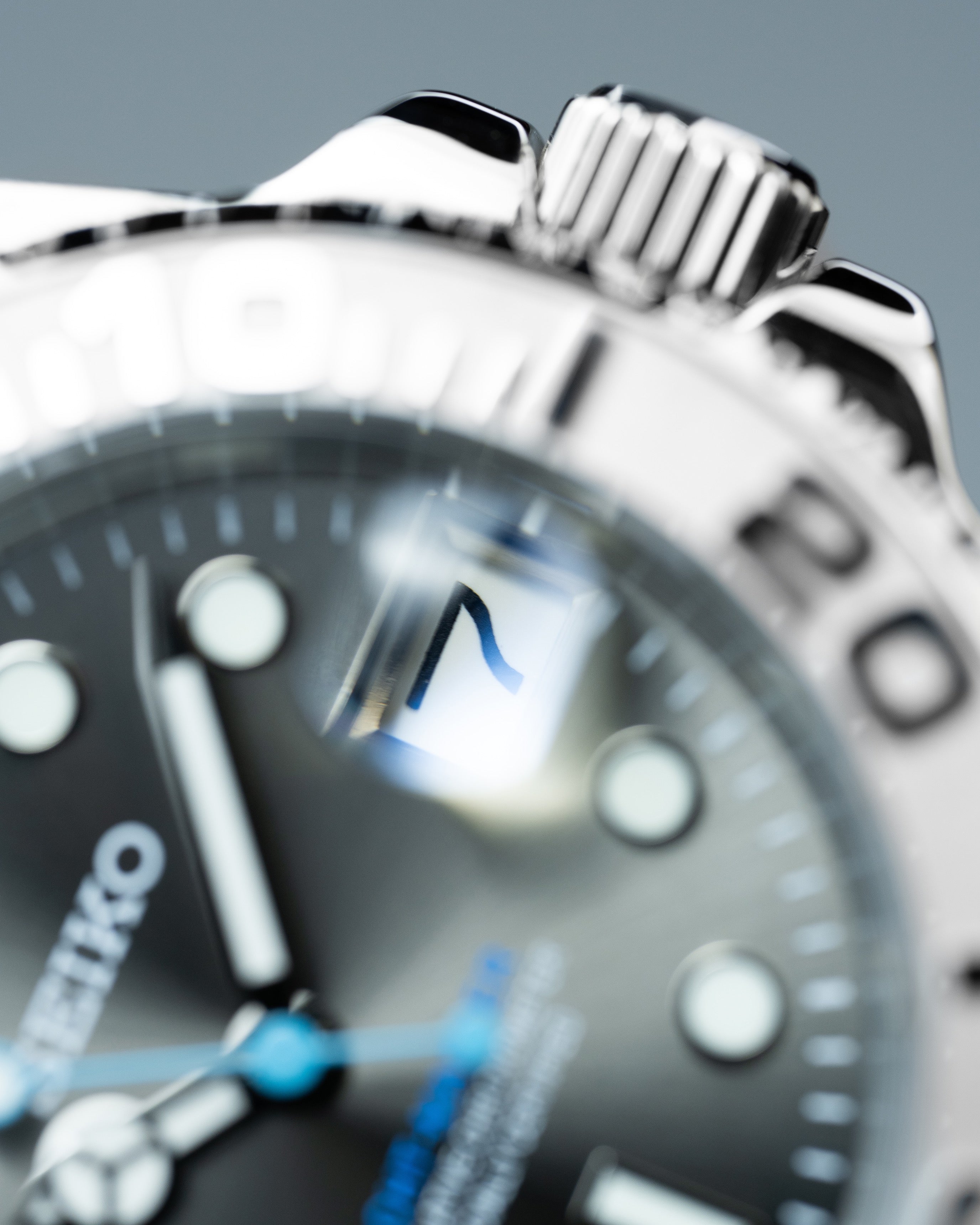 Seiko Yacht Master – Homage Mod Rhodium Dial Dive Watch With Cyclops Date11