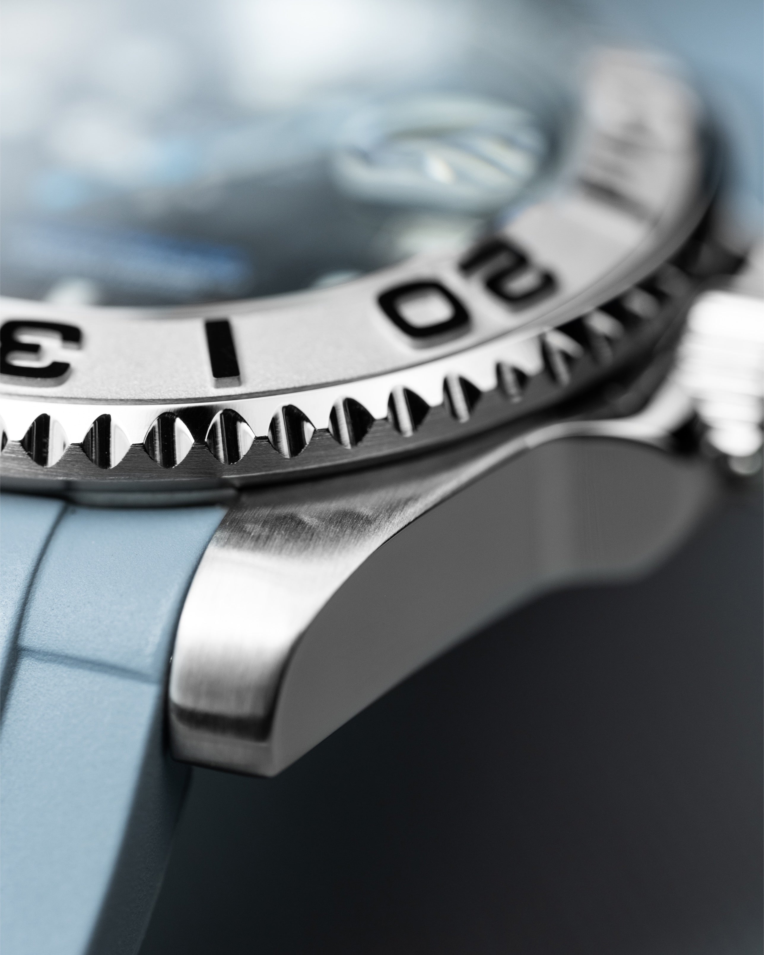 Seiko Yacht Master – Homage Mod Rhodium Dial Dive Watch With Cyclops Date13