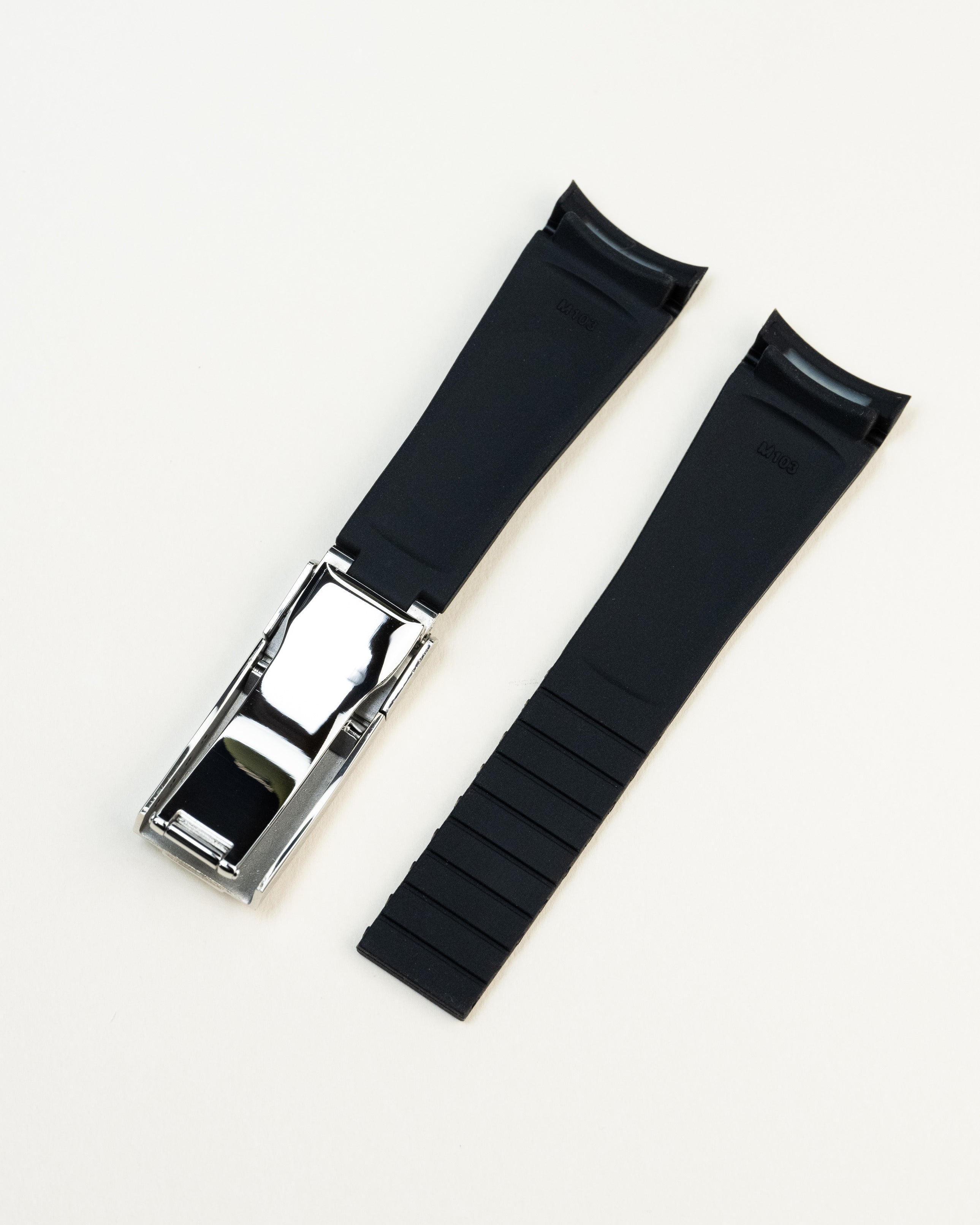Black Curved Strap