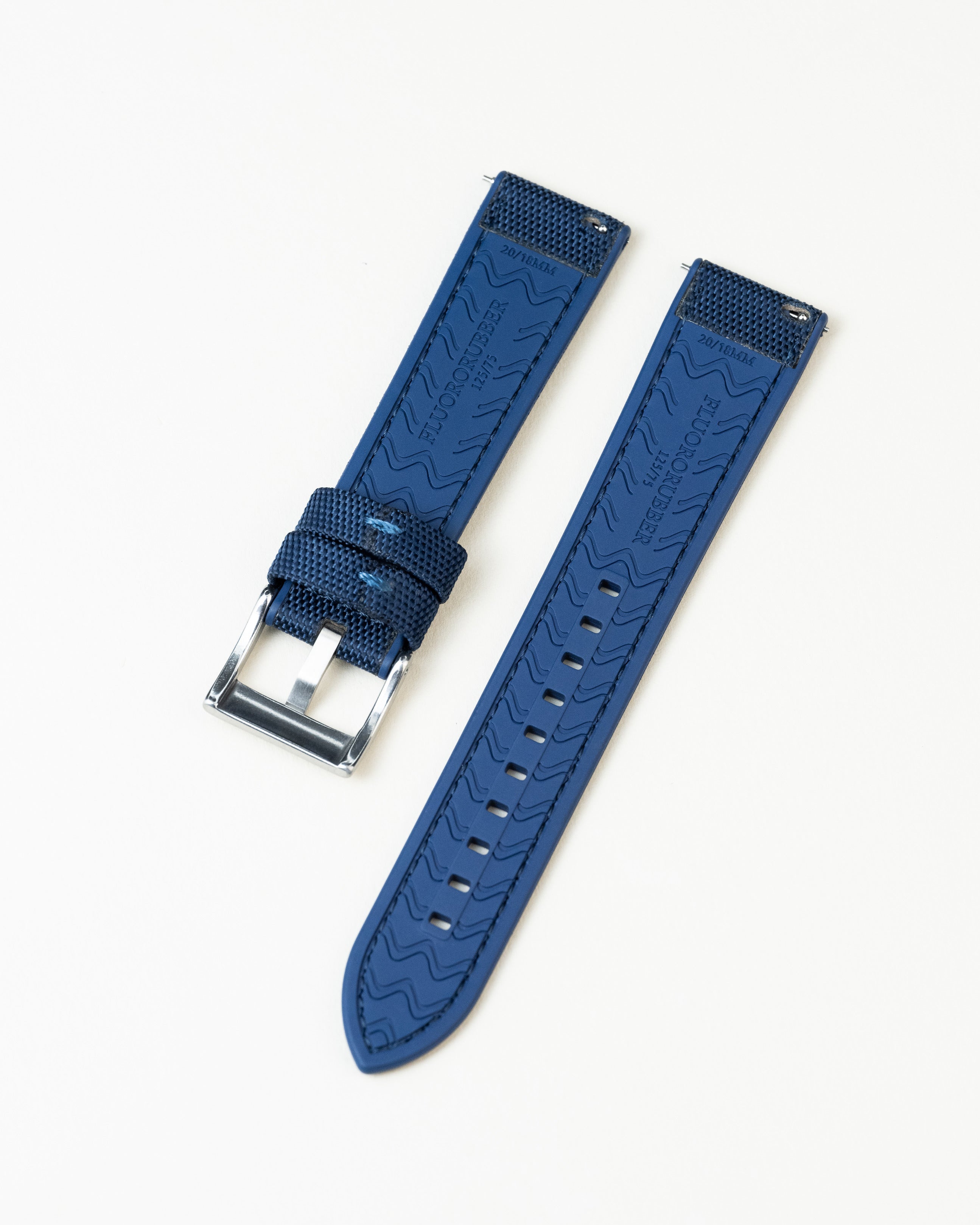 Blue Canvas Strap
